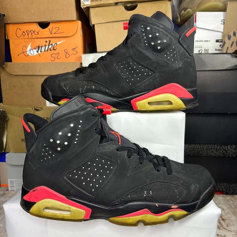 Size 9 - Jordan 6 Retro Infrared Black 2014